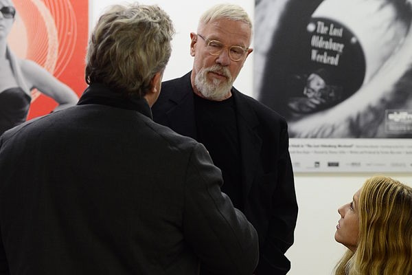 27 Producer Michael Mailer Harald Grosskopf and Elana Ekaterina Seel Constantinova at Filmfest Exhibition